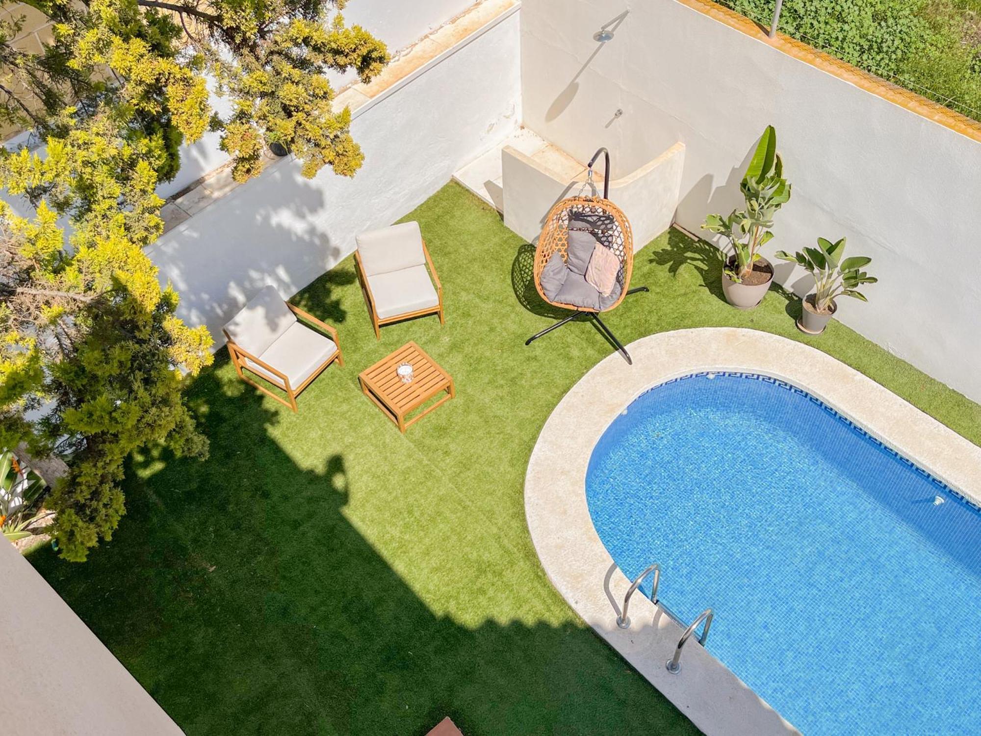 Casa Mareluz, Un Oasis Con Piscina Privada En El Mediterraneo Aguilas Luaran gambar