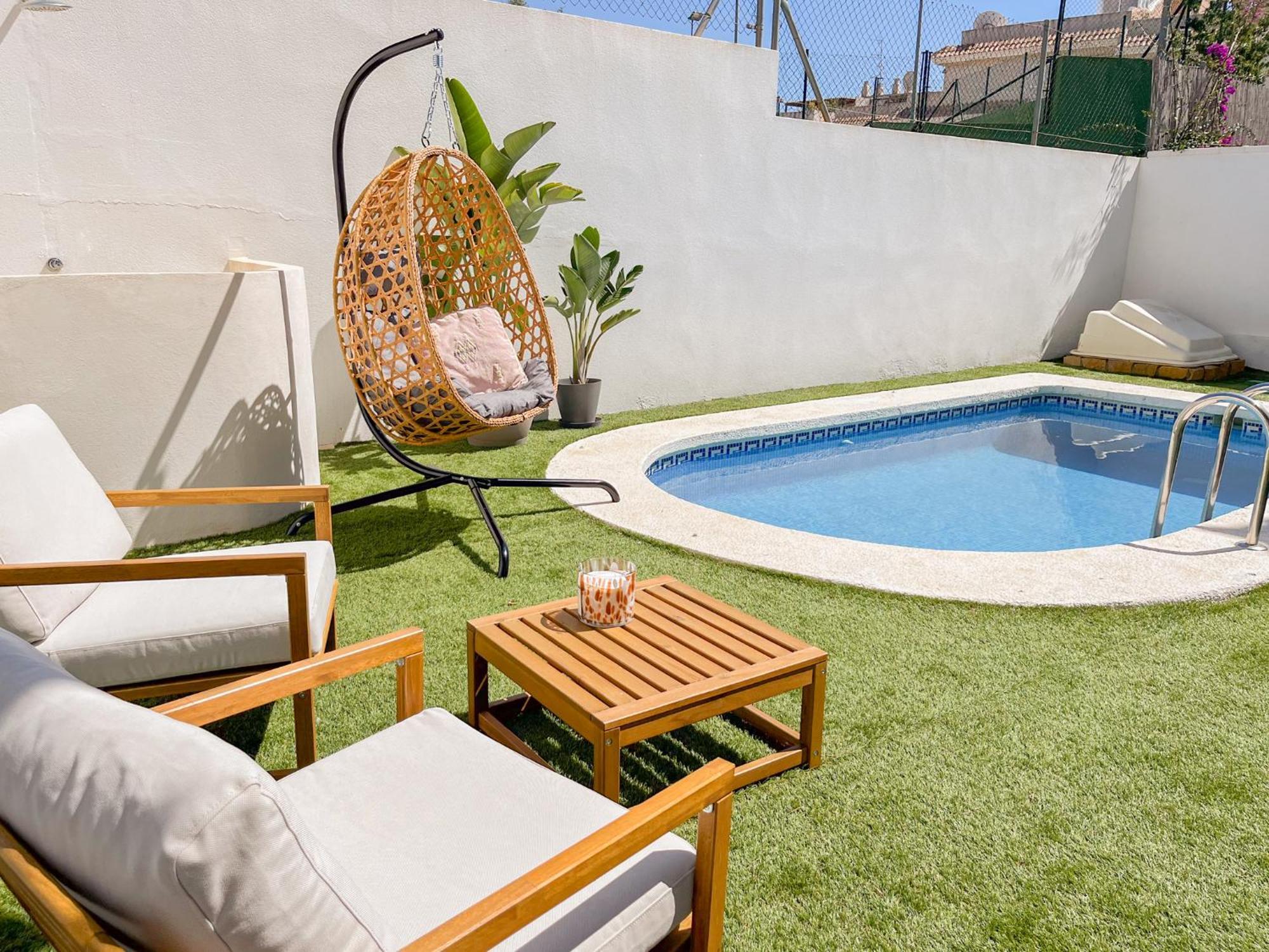 Casa Mareluz, Un Oasis Con Piscina Privada En El Mediterraneo Aguilas Luaran gambar